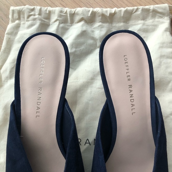 Loeffler Randall Navy Blue Women's Shoes - Picture 2 of 10